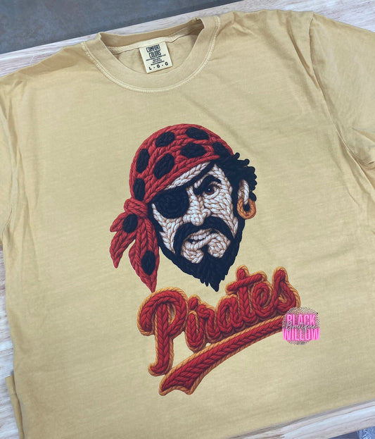 Faux Yarn Pirates Tee or Sweatshirt