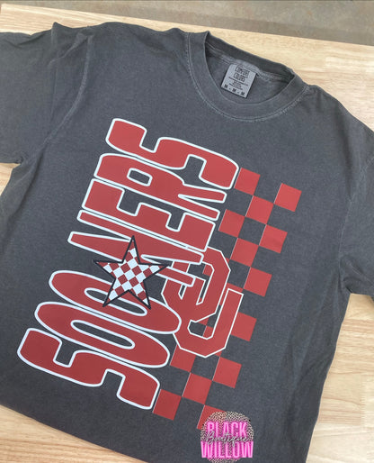Crimson Oklahoma Single Print DTF Transfer