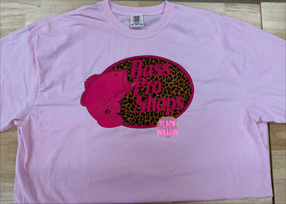 Pro Shop Pink Leopard Tee Or Sweatshirt