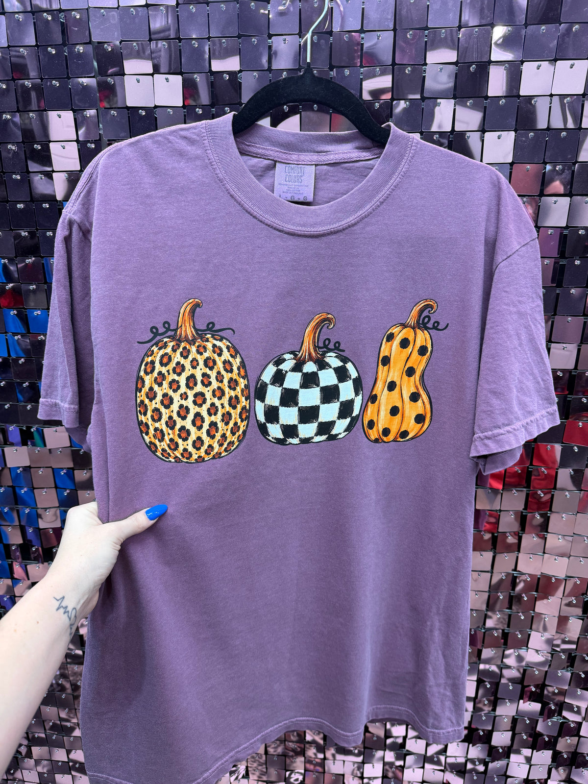 Funky Pumpkin Tee or Sweatshirt