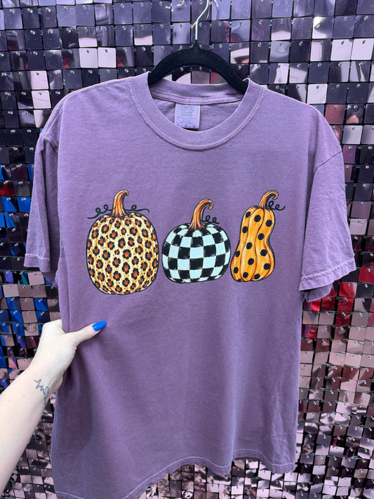Funky Pumpkin Tee or Sweatshirt