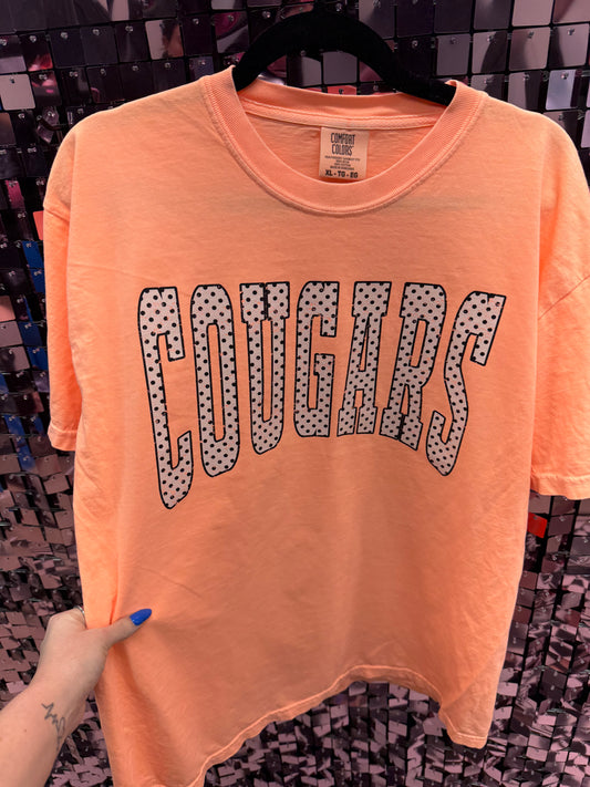 Polkadot Cougars Tee Or Sweatshirt
