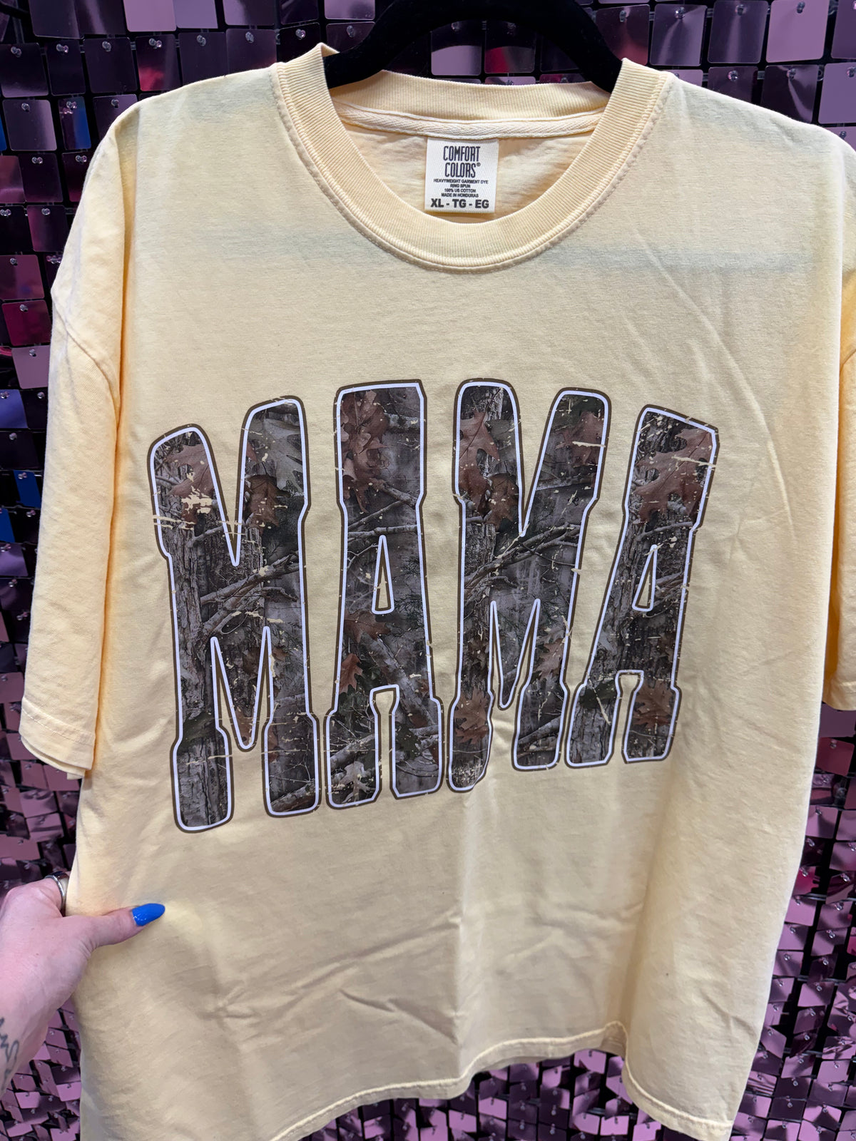 Camo Mama Tee Or Sweatshirt