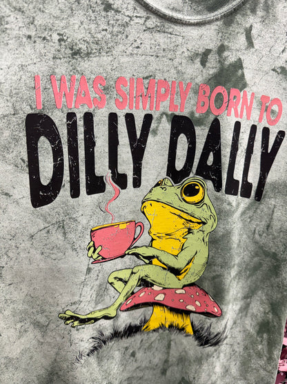 Born To Dilly Dally Comfort Colors Tee