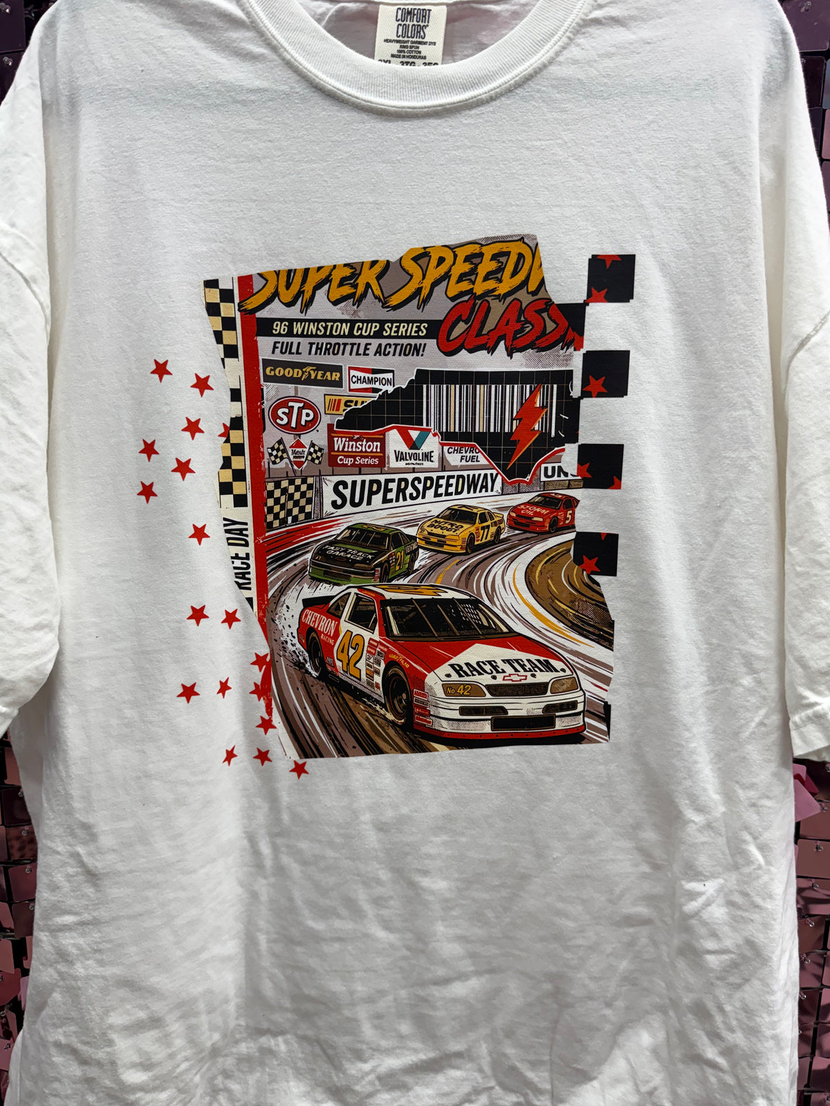 Super Speedway Race Team Tee Or Sweatshirt