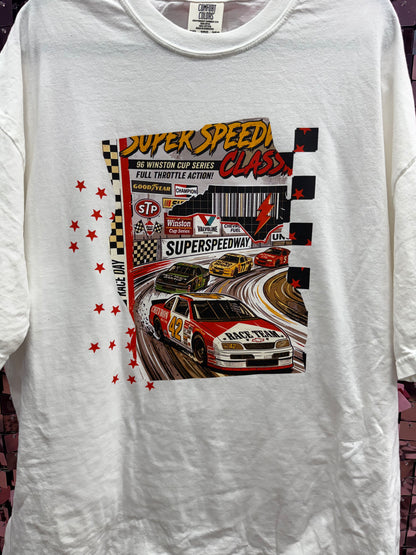 Super Speedway Race Team Tee Or Sweatshirt