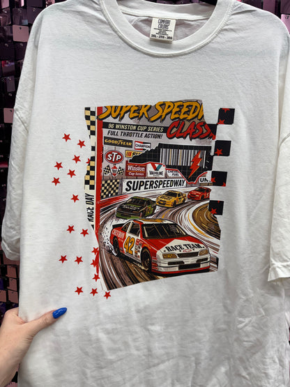 Super Speedway Race Team Tee Or Sweatshirt
