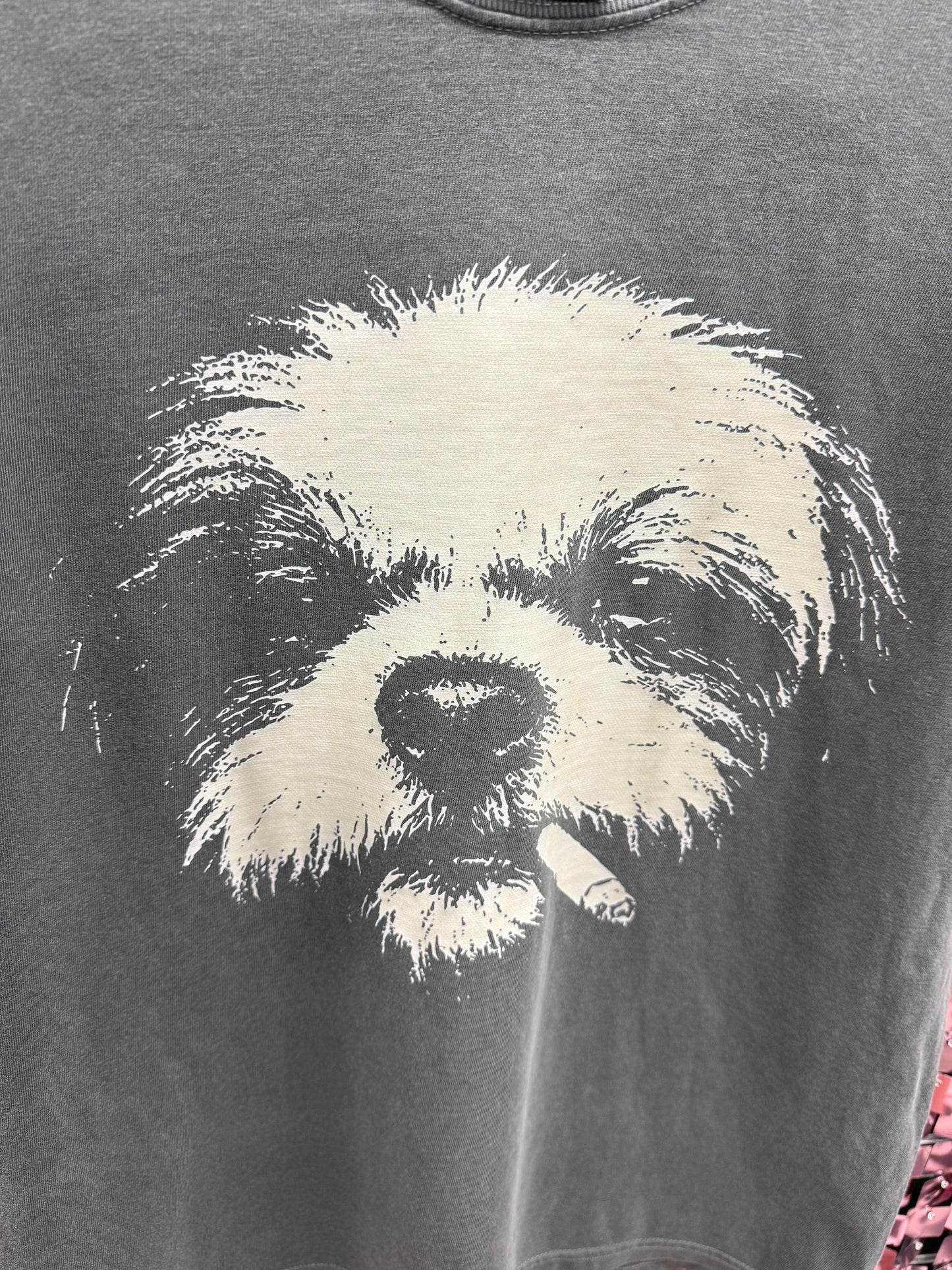 Smoking Shih Tzu Tee or Sweatshirt