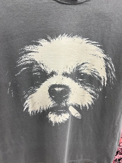 Smoking Shih Tzu Tee or Sweatshirt