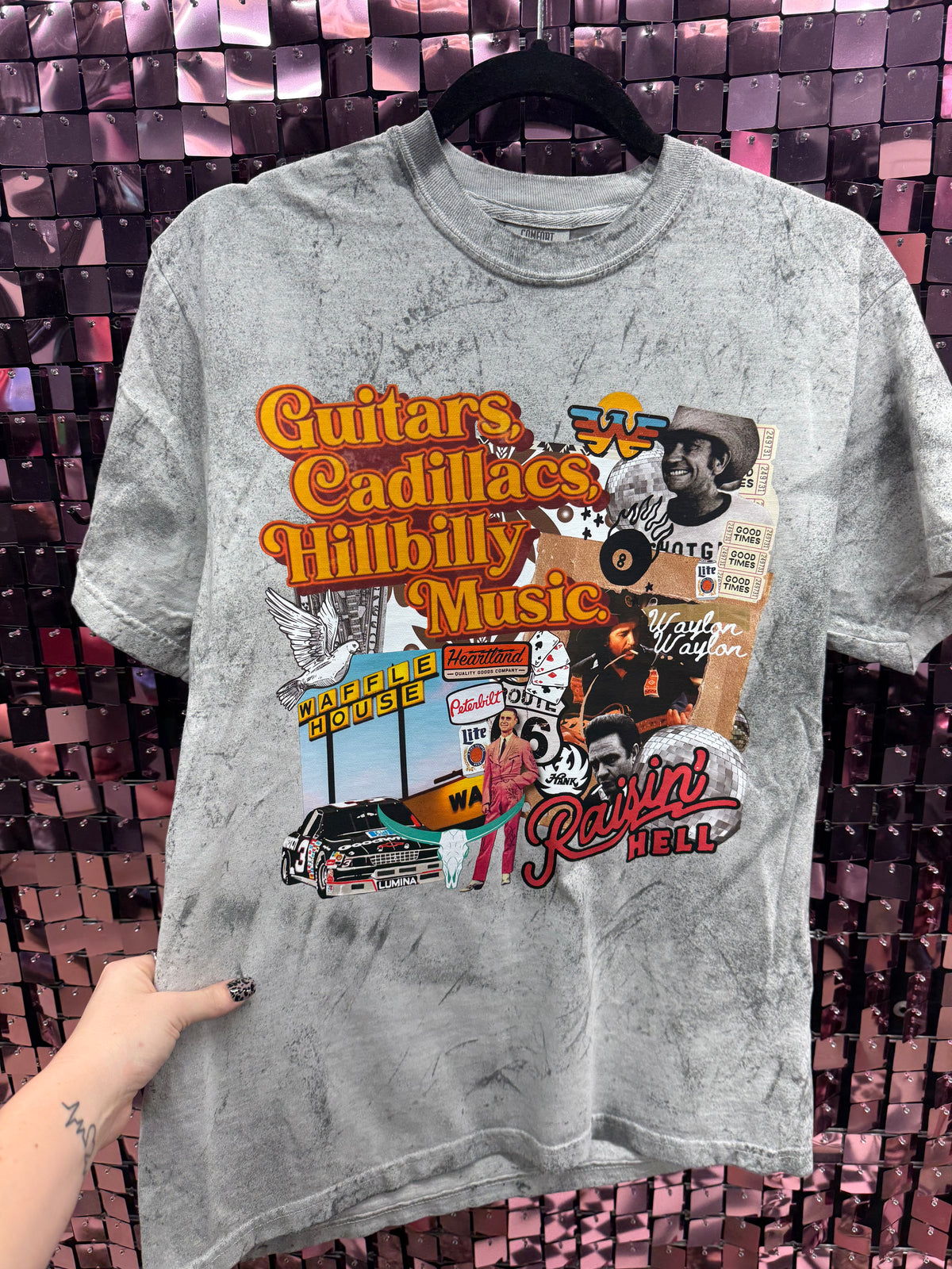 Vintage Country Collage Tee Or Sweatshirt
