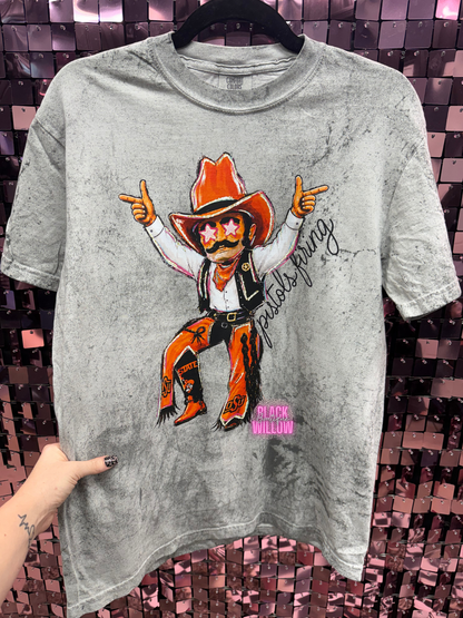 Orange Oklahoma Tee Or Sweatshirt