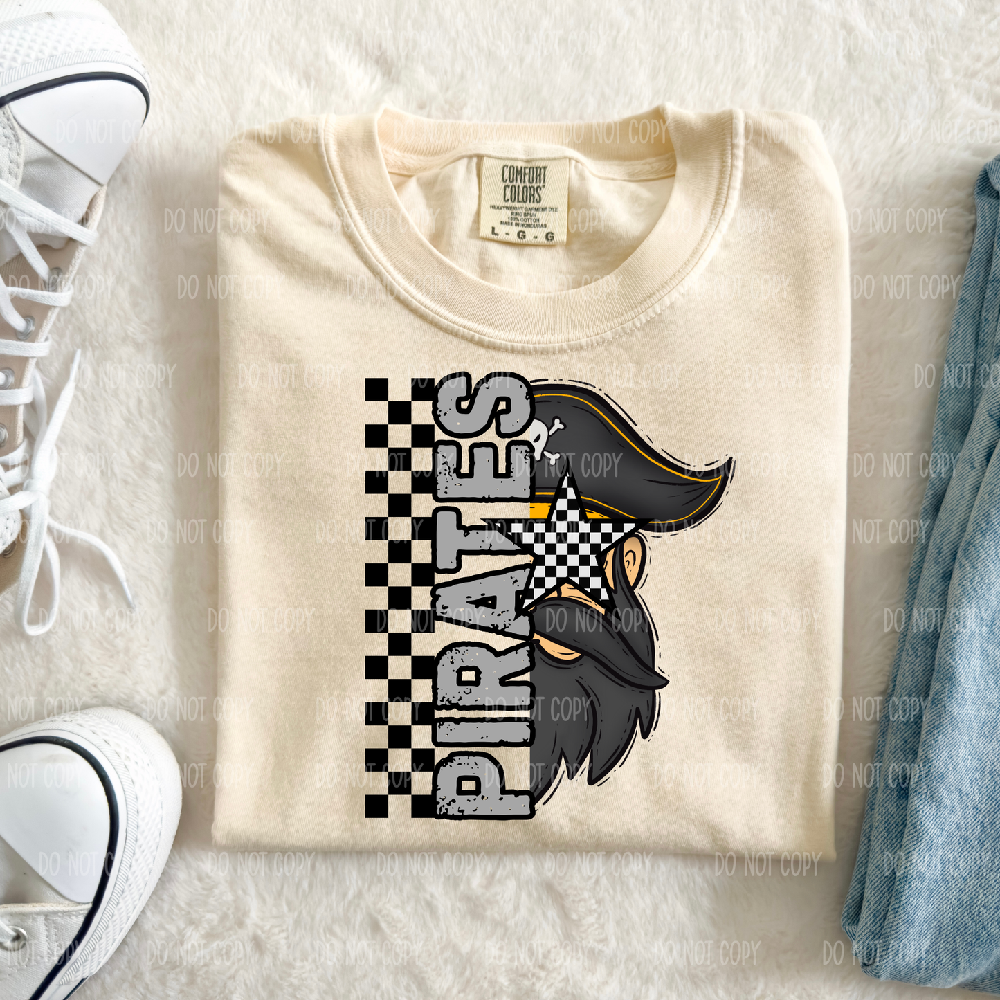 Pirates Star Tee Or Sweatshirt