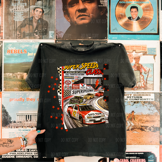 Super Speedway Race Team Tee Or Sweatshirt