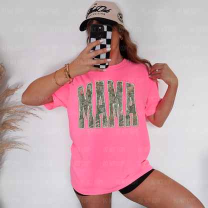 Camo Mama Tee Or Sweatshirt