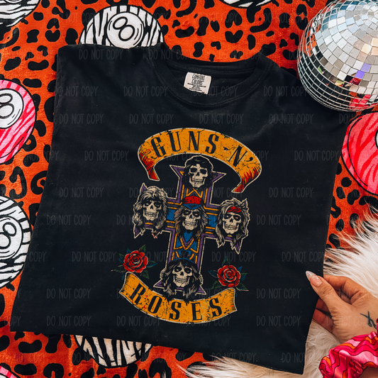 Roses (Halftoned) Tee Or Sweatshirt