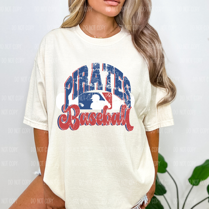 Pirates Baseball Tee or Sweatshirt