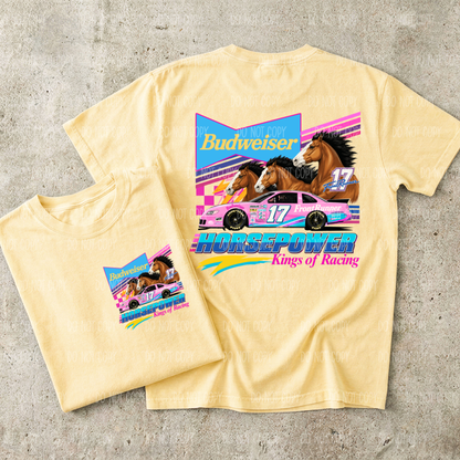 Horsepower Kings Of Racing Comfort Colors Tee