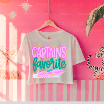 Captains Fav Single Print DTF Transfer