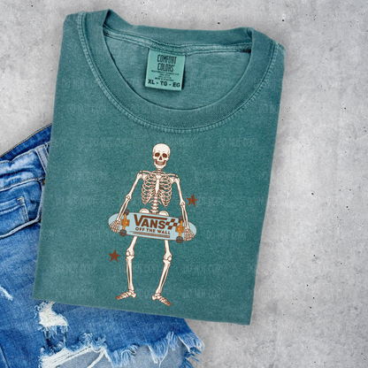 Skelly Skateboard Single Print DTF Transfer