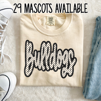 Polkadot Mascots Tee Or Sweatshirt