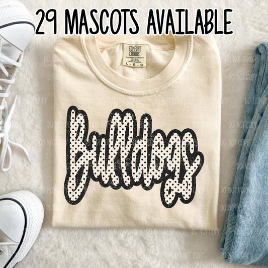 Polkadot Mascots Tee Or Sweatshirt
