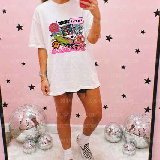 Rad Babe Single Print DTF Transfer
