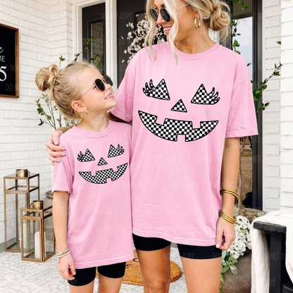 Leopard Jack O Lantern Tee or Sweatshirt