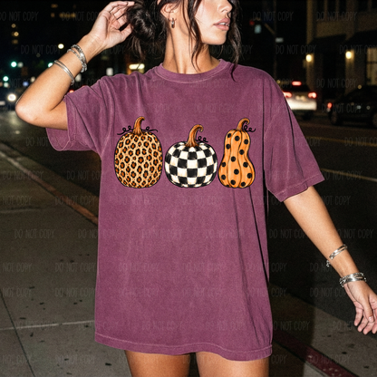 Funky Pumpkin Tee or Sweatshirt