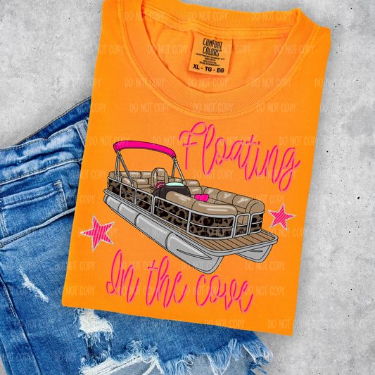 Floating In The Cove Single Print DTF Transfer