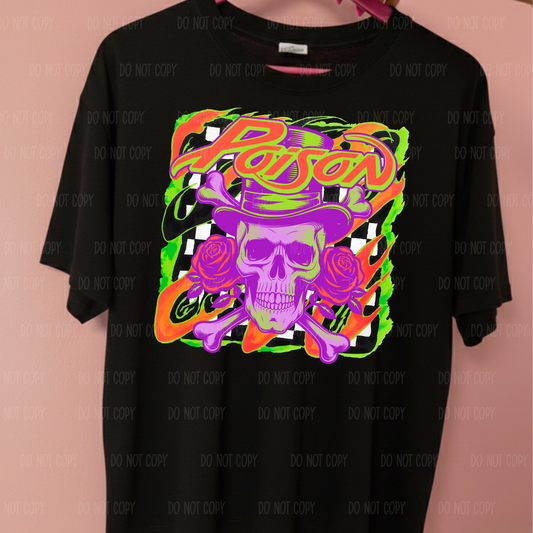 Neon Poison Single Print DTF Transfer