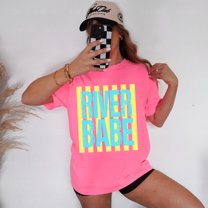River Babe Comfort Colors Tee