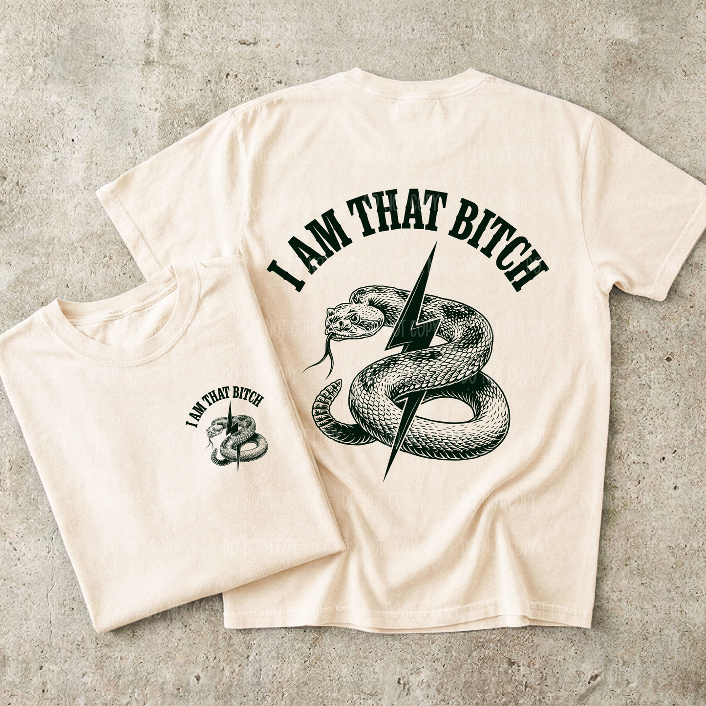 I Am That Bitch Single Print DTF Transfer