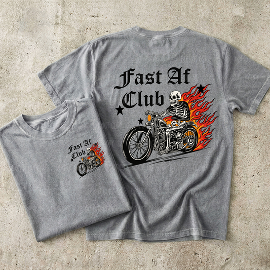 Fast Af Club  Single Print DTF Transfer