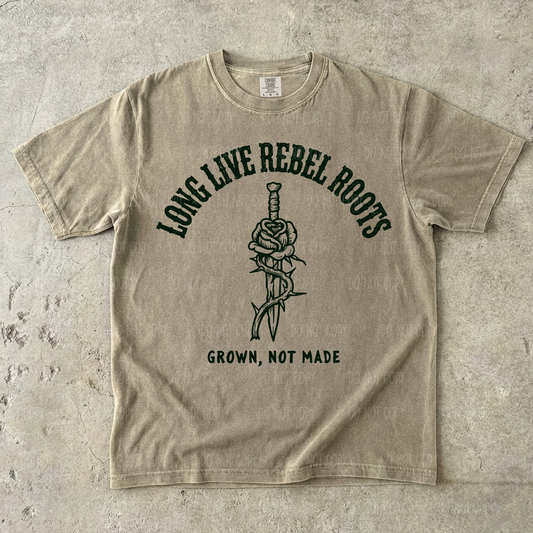 Long Live Rebel Roots Tee Or Sweatshirt