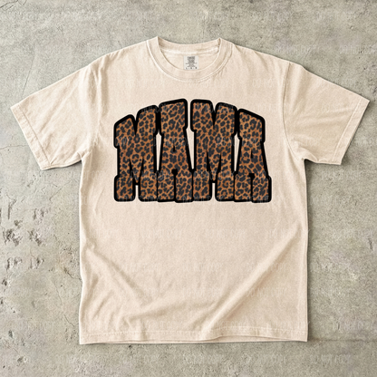 Leopard Mama Tee Or Sweatshirt