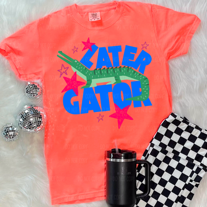 Later Gator Single Print DTF Transfer