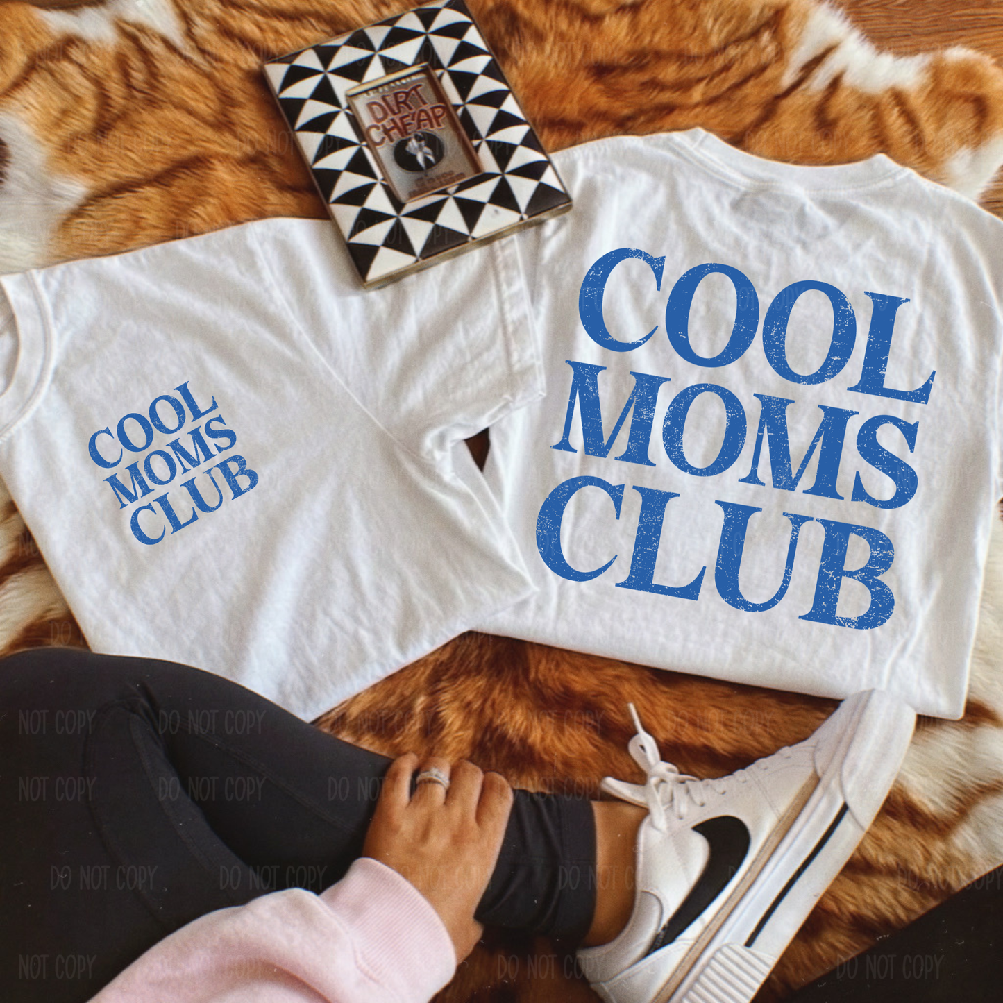 Cool Mom's Club Single Print DTF Transfer