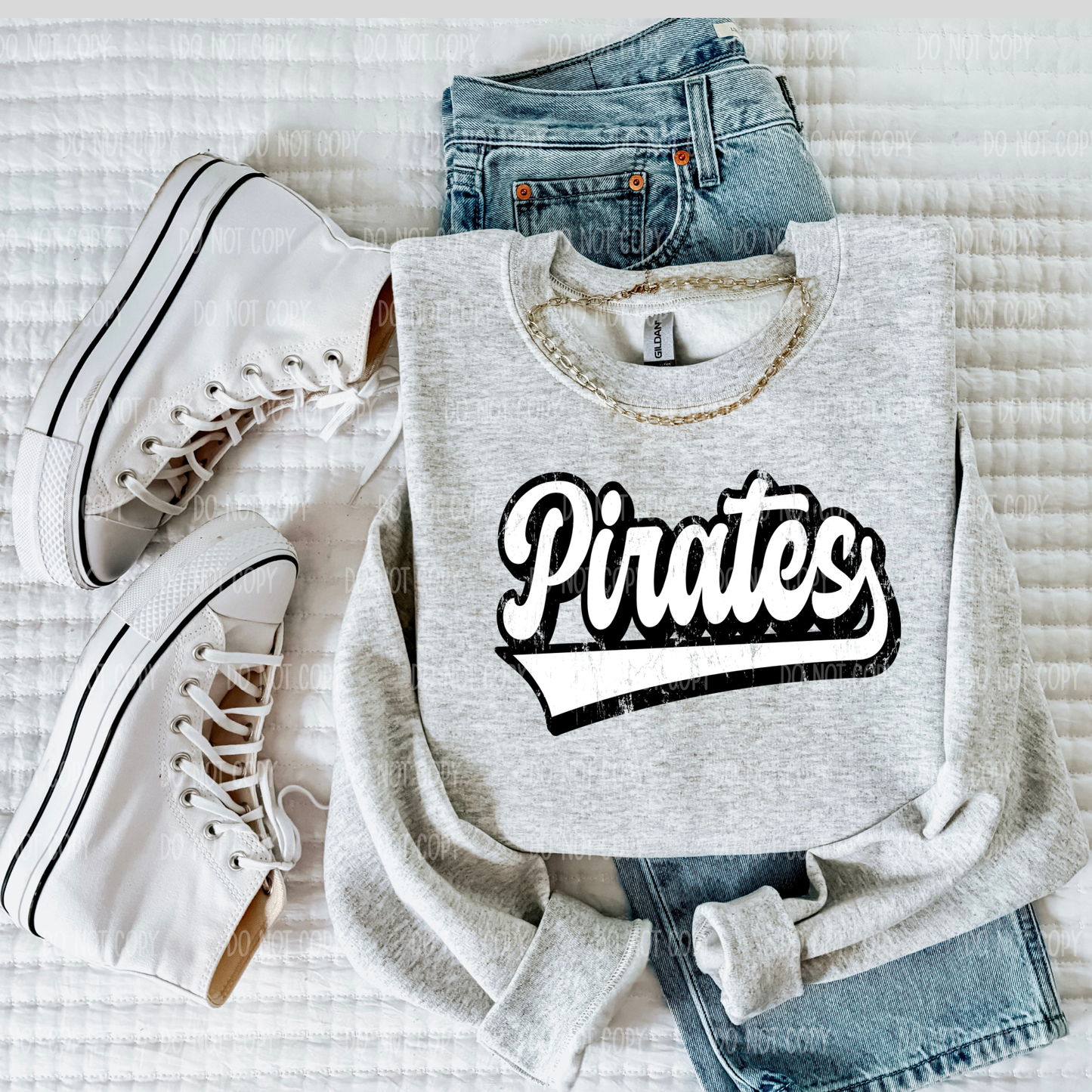 Vintage Pirates Tee or Sweatshirt