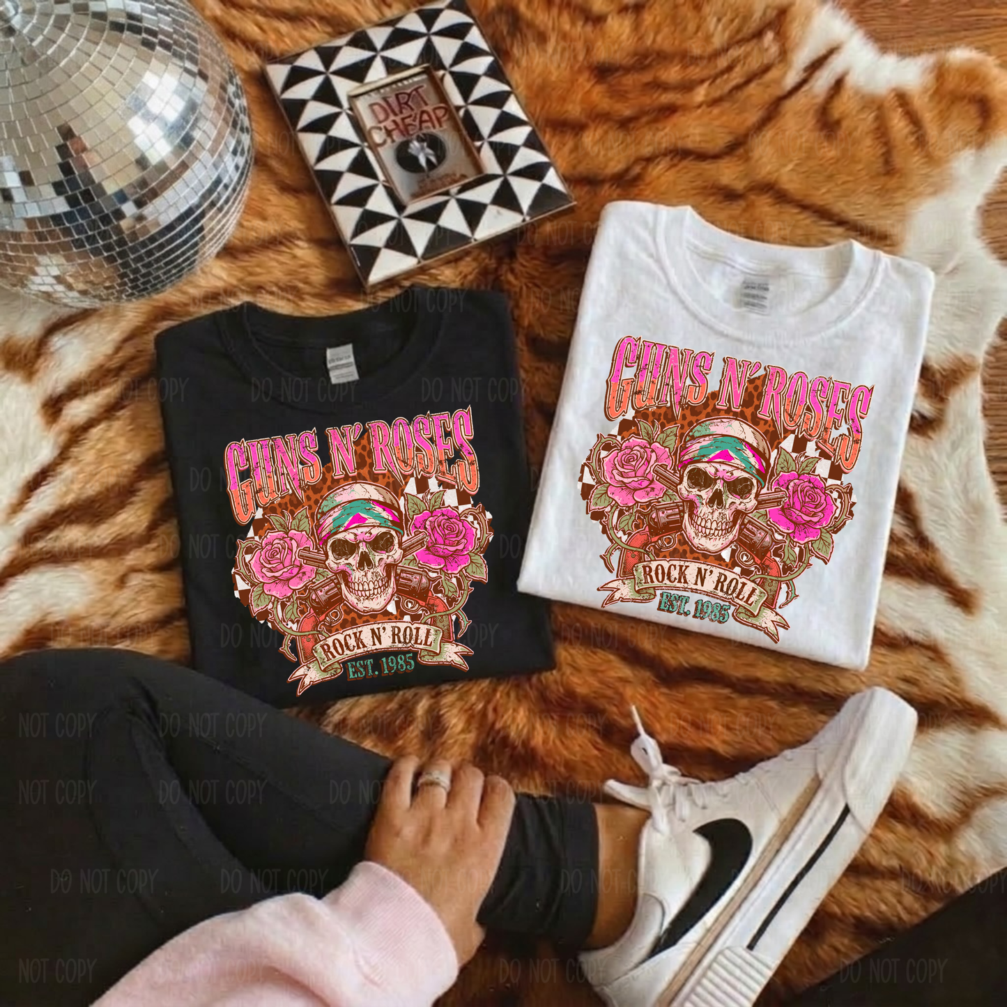 Roses Single Print DTF Transfer