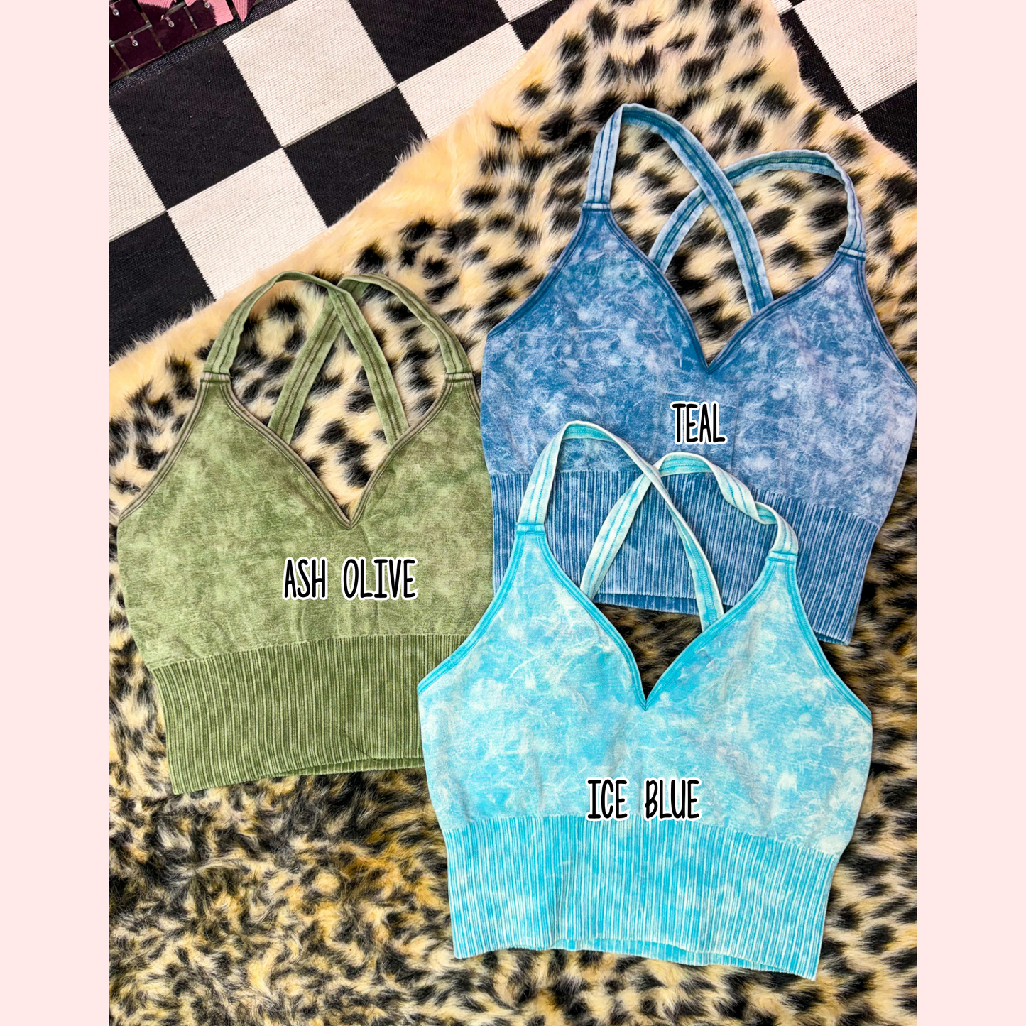 Karson Crisscross Strap Back Seamless Tank