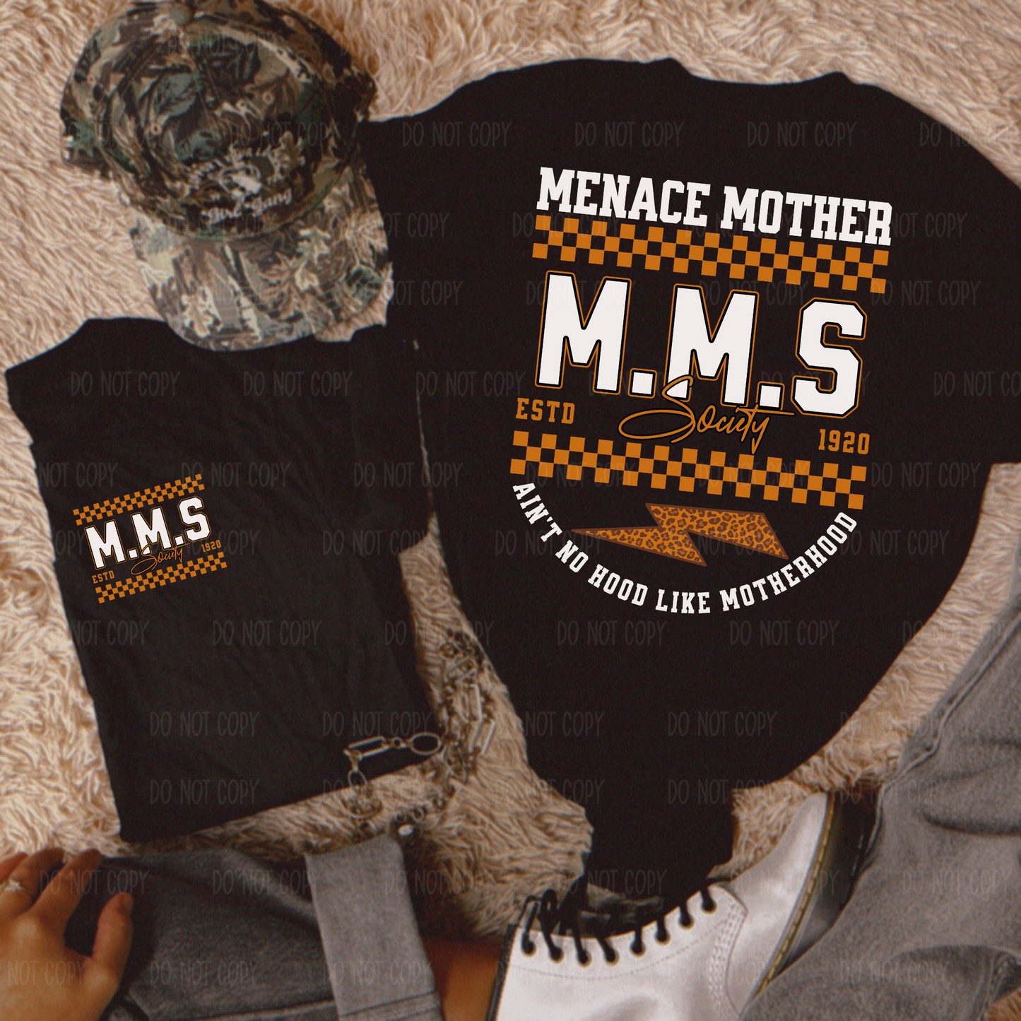Menace Mother (Pocket) Single Print DTF Transfer