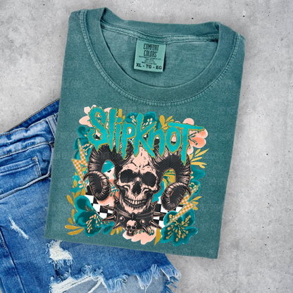 Floral Sl!pknot Tee Or Sweatshirt