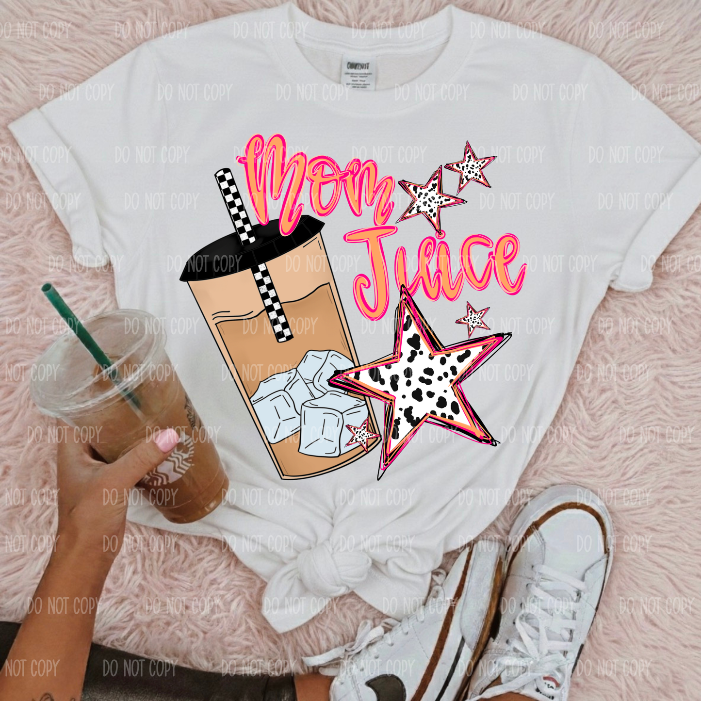 Mom Juice Coffee Single Print DTF Transfer