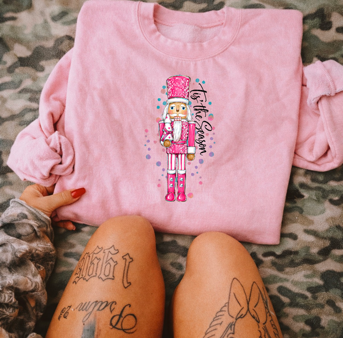 Tis The Season Pink Nutcracker