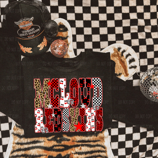Trendy Mcloud Redskins Tee Or Sweatshirt