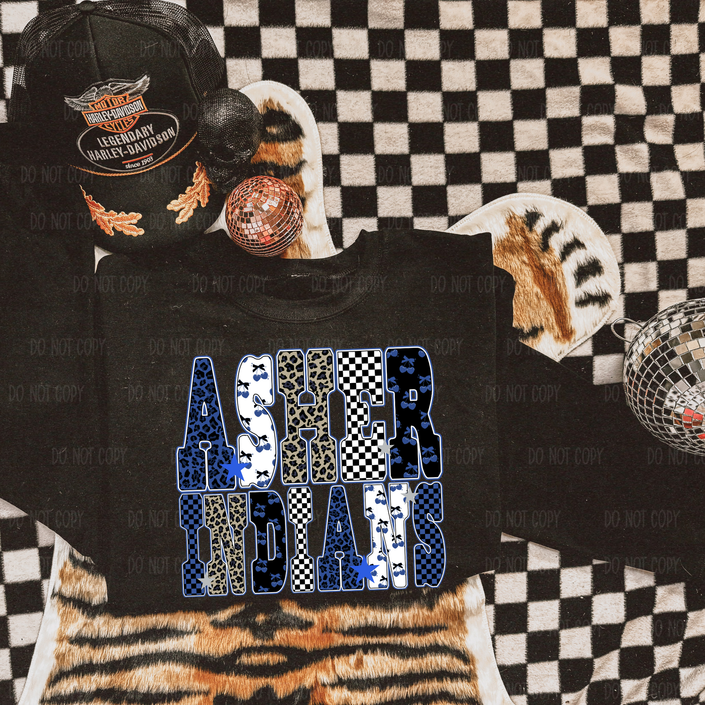 Trendy Asher Indians Tee Or Sweatshirt