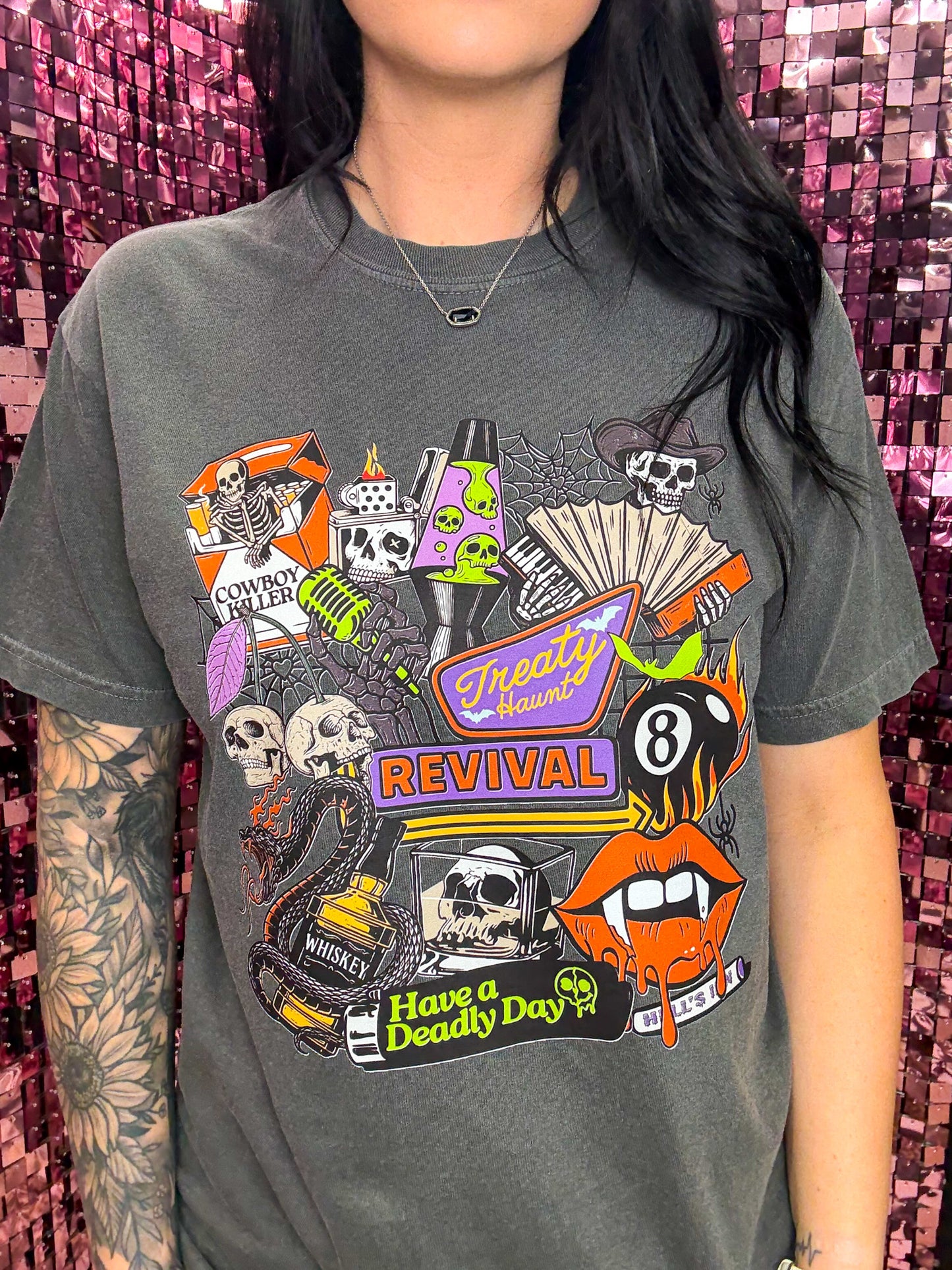 Spooky Revival Tee Or Sweatshirt