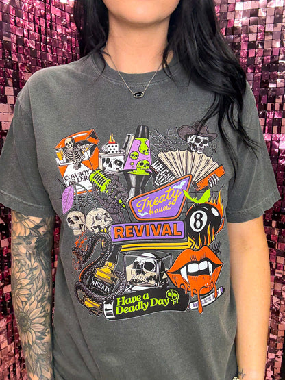Spooky Revival Tee Or Sweatshirt