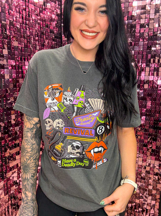 Spooky Revival Tee Or Sweatshirt