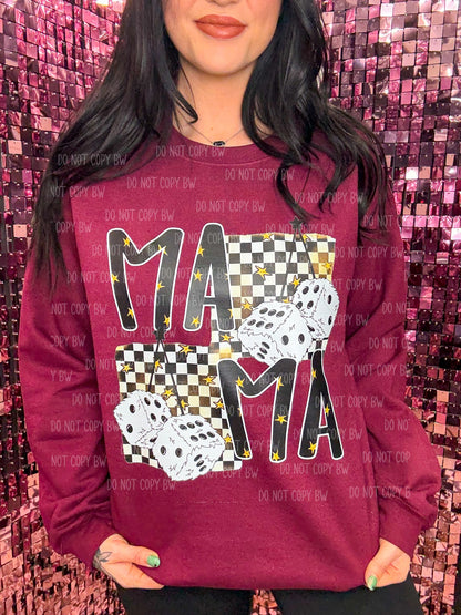Checkered Dice Mama